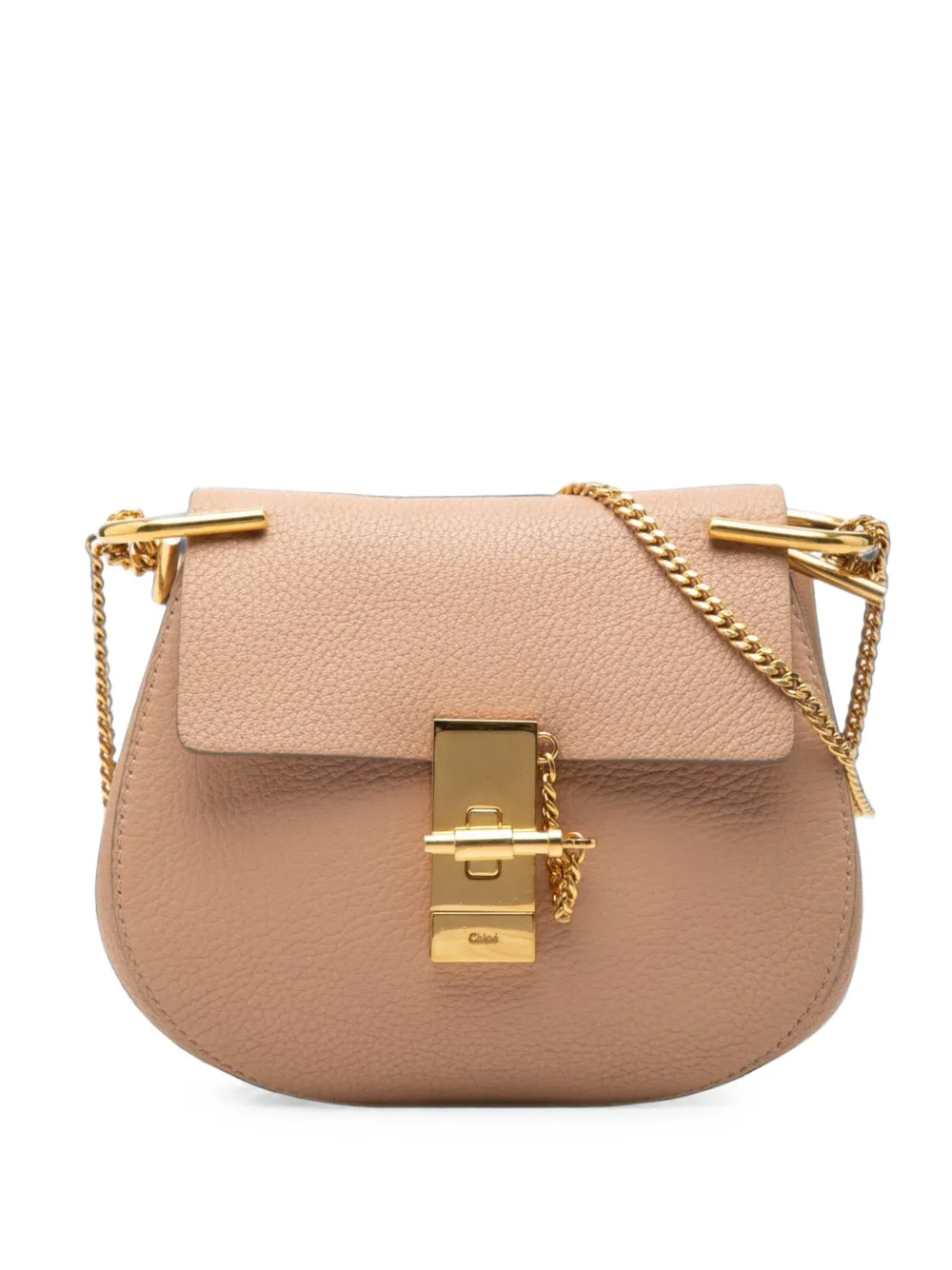 Chloé Pre-Owned 2016 Mini Leather Drew crossbody bag - Rosa