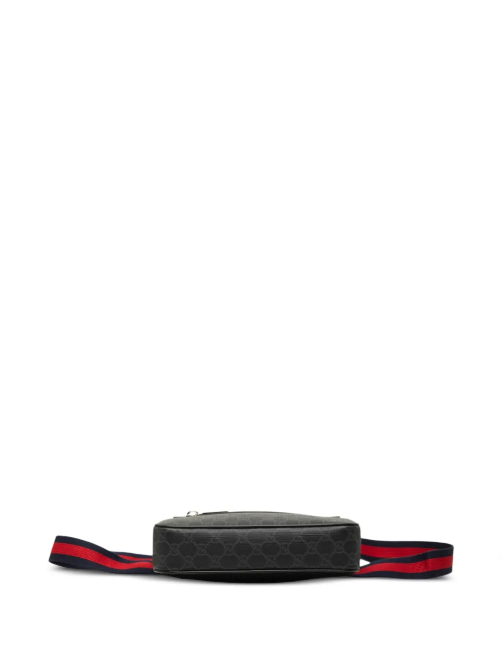 Gucci Pre-Owned 2000-2015 GG Supreme Web heuptas Zwart