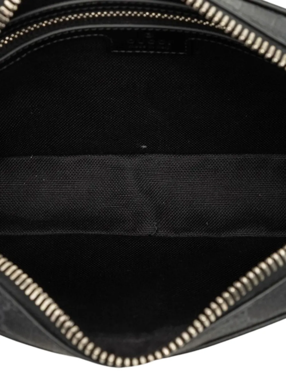 Gucci Pre-Owned 2000-2015 GG Supreme Web heuptas Zwart