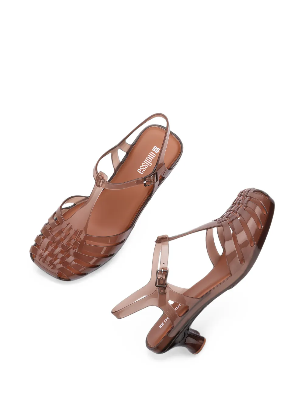 Melissa Vixen caged sandals Bruin