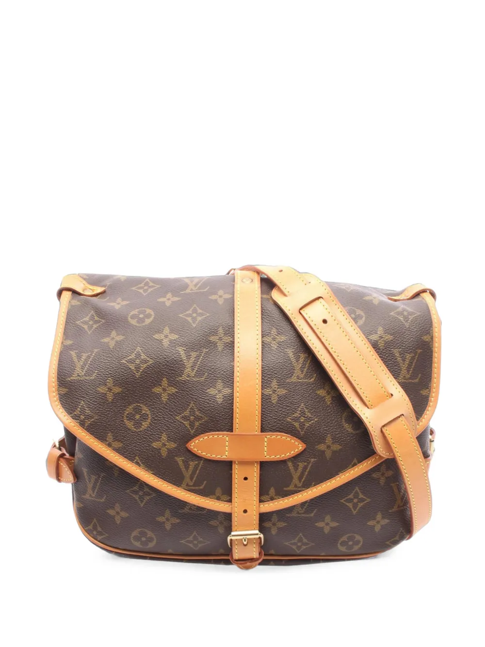 Louis Vuitton Pre-Owned 1993 Monogram Saumur 30 crossbody bag - Marrone