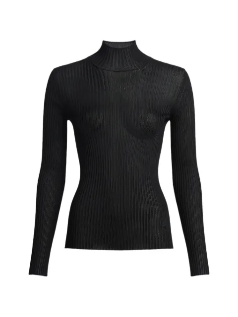 Balmain Fein gerippter Pullover