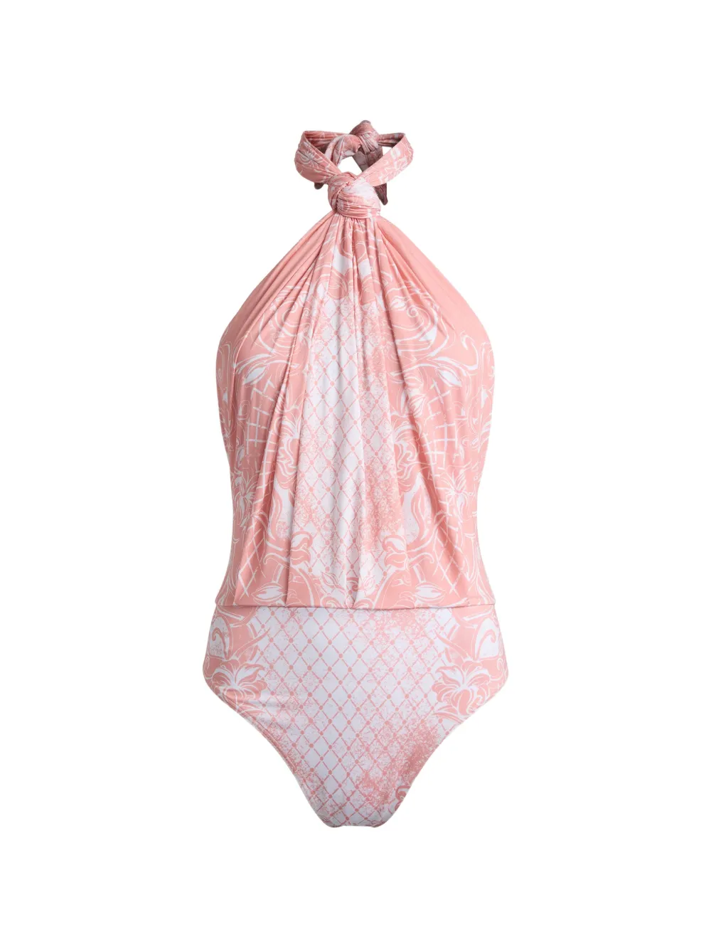 Balmain Costume intero con stampa - Rosa