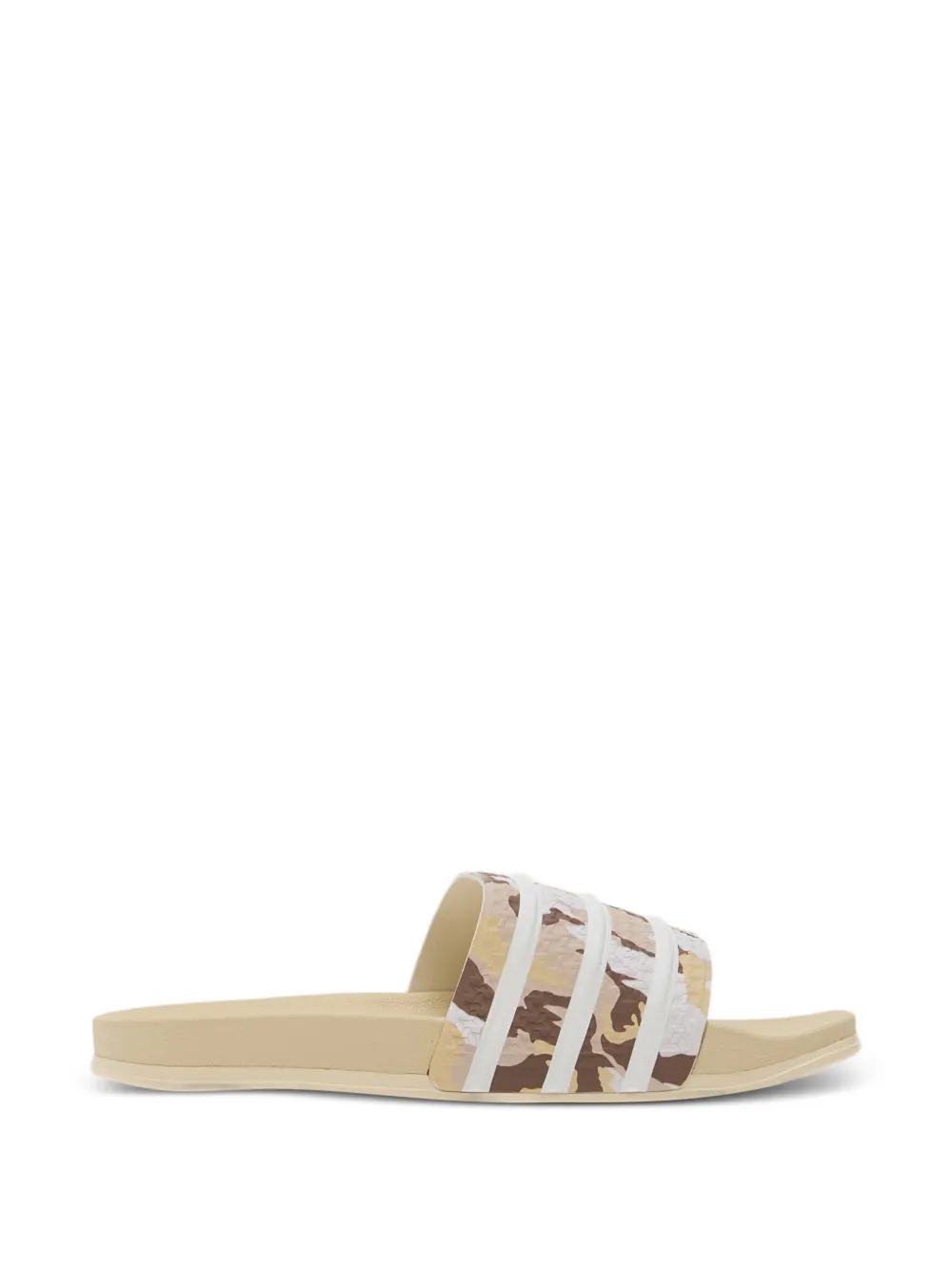 adidas Adilette OG CF camouflage-print slides Beige