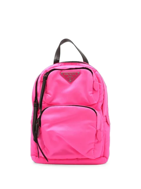 Prada Pre-Owned 2013-2026 Tessuto Soft Fluo Sling backpack