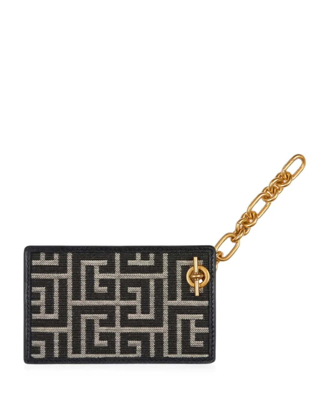 Balmain Pulse pasjeshouder met monogram-jacquard Zwart