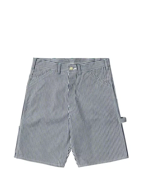 Sugar Cane Jeans hickory-stripe shorts