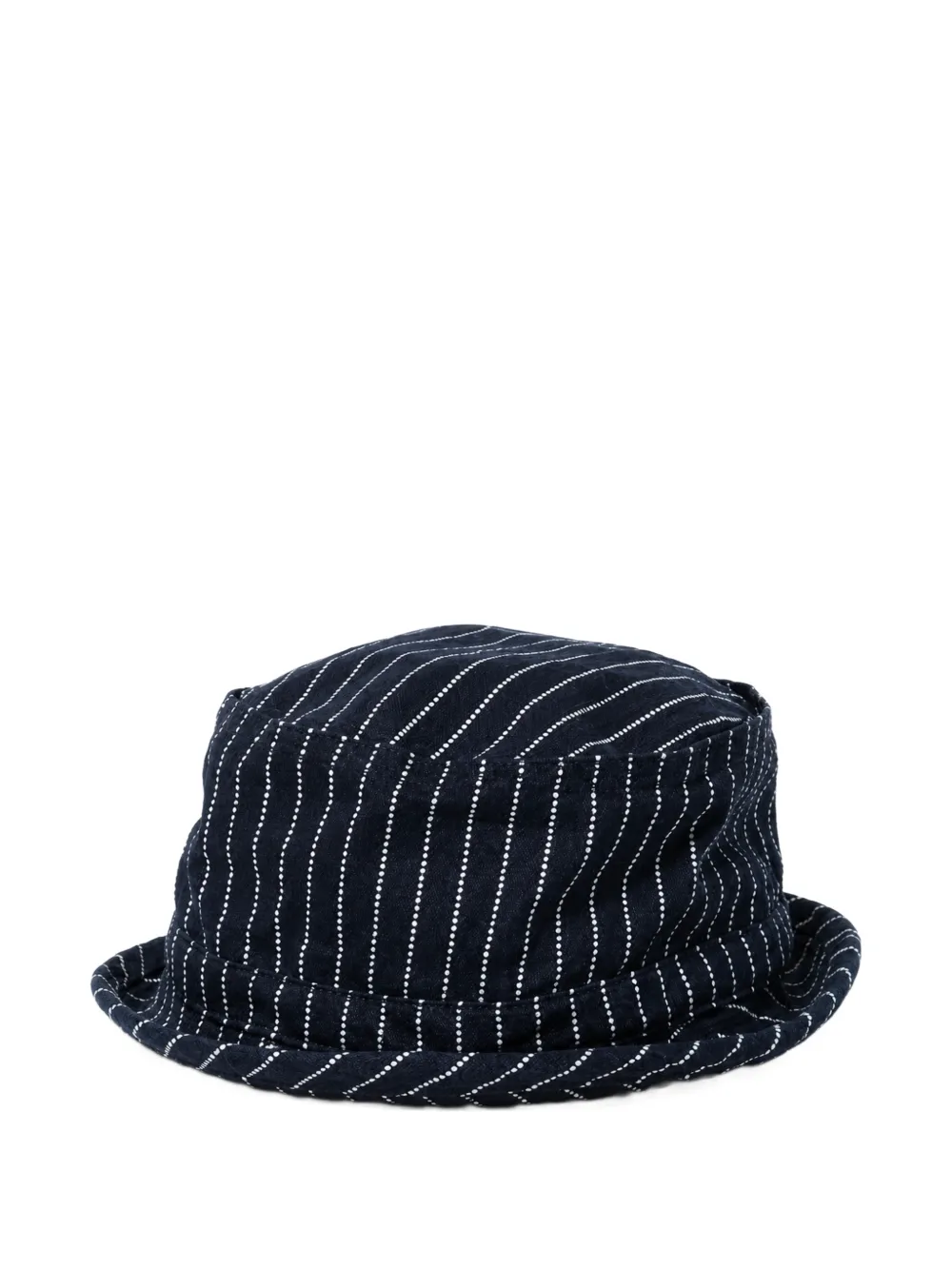 Sugar Cane Jeans stripe-pattern bucket hat