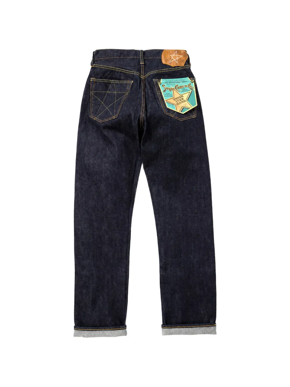 Sugar Cane Jeans Union Star jeans Blauw