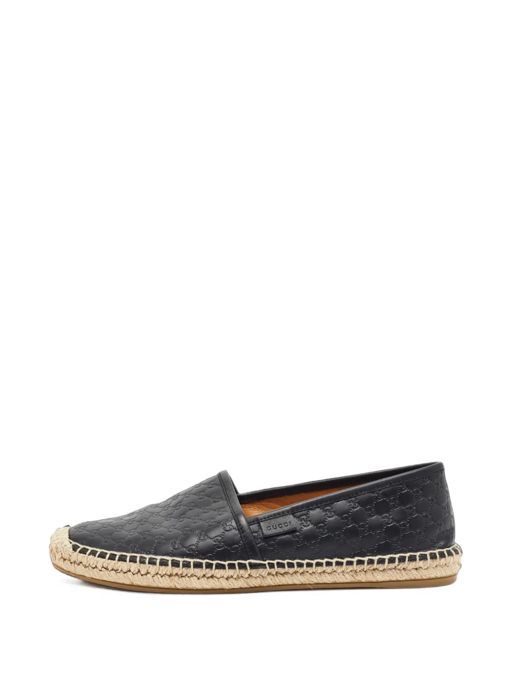 Gucci Pre-Owned Microguccissima flat espadrilles - Schwarz