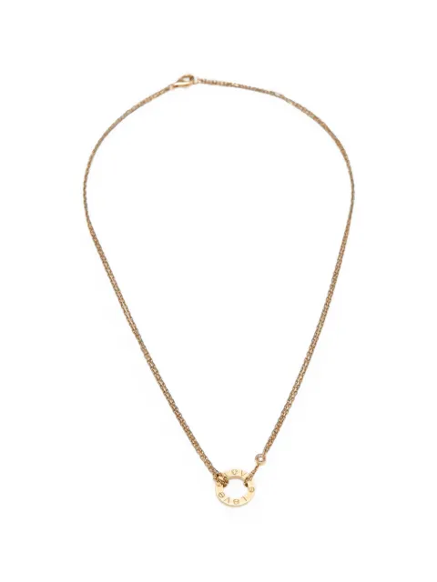 Cartier колье Love с бриллиантами