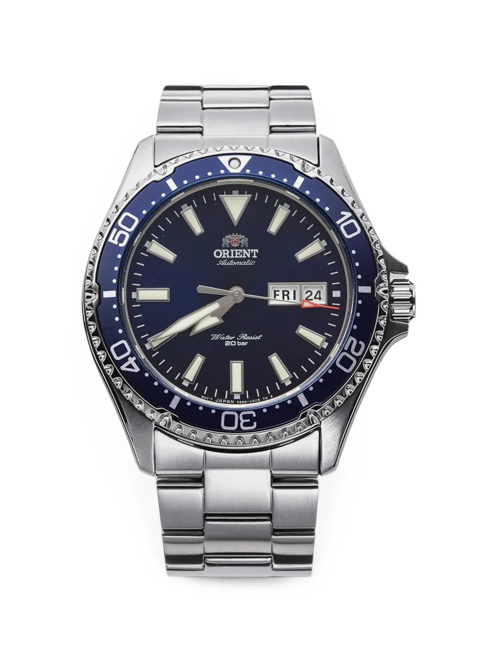 Orient Diver Design 41.8mm watch - Blau