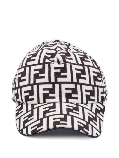 Fendi Pre-Owned Zucca pattern baseball cap
