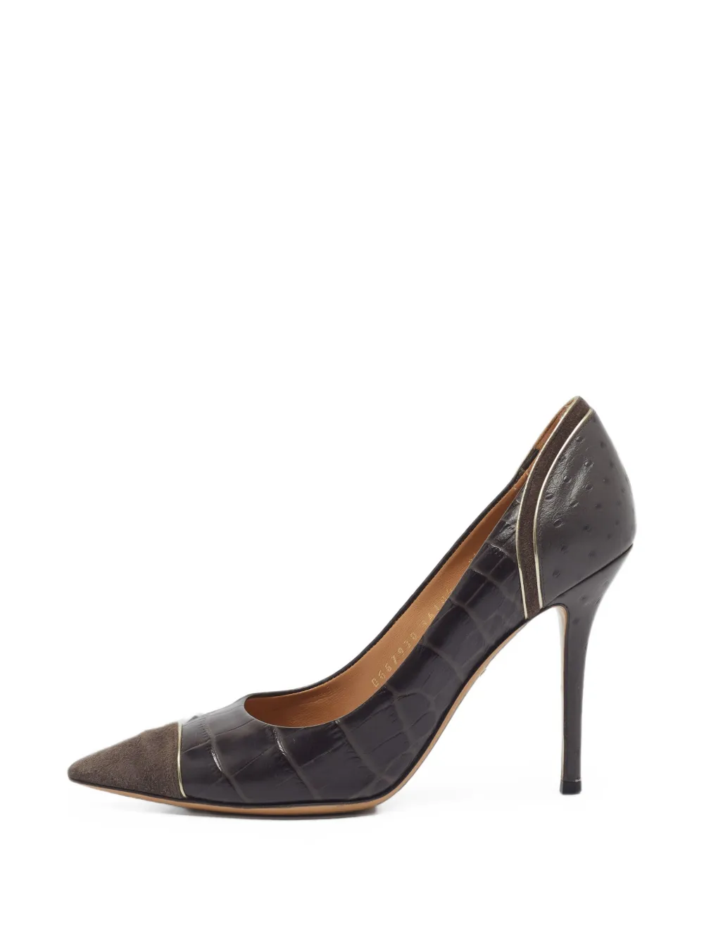 Ferragamo Pre-Owned Susi Patch pumps - Braun