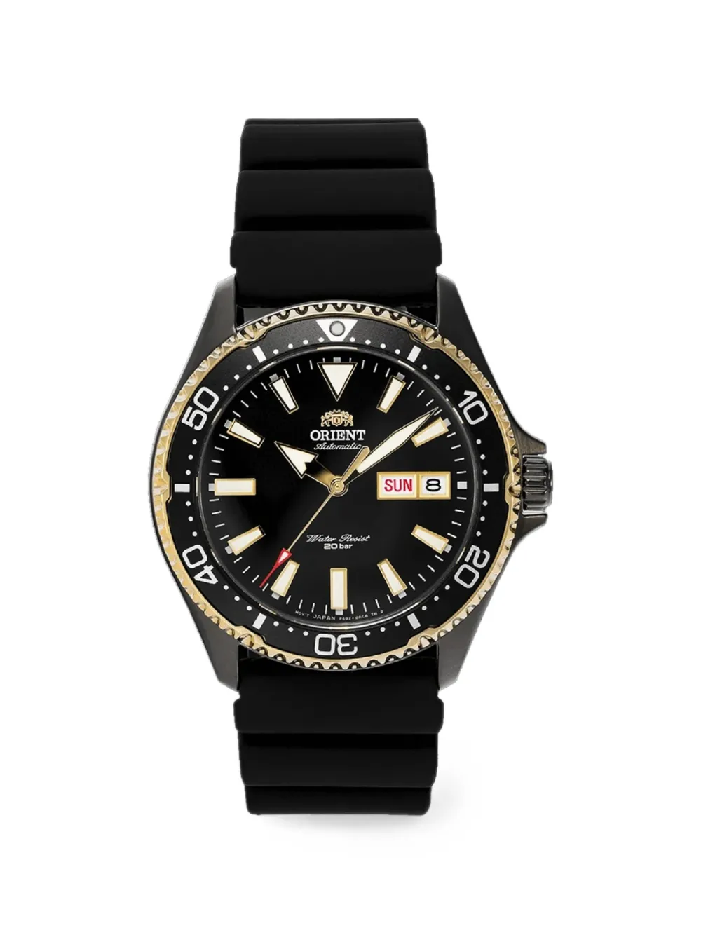 Orient 카마수 42mm 시계 | 블랙 | Image 1
