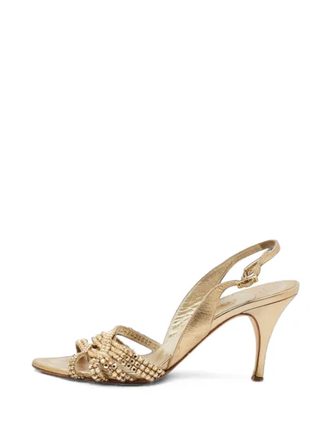 Gina crystal-embellished sandals