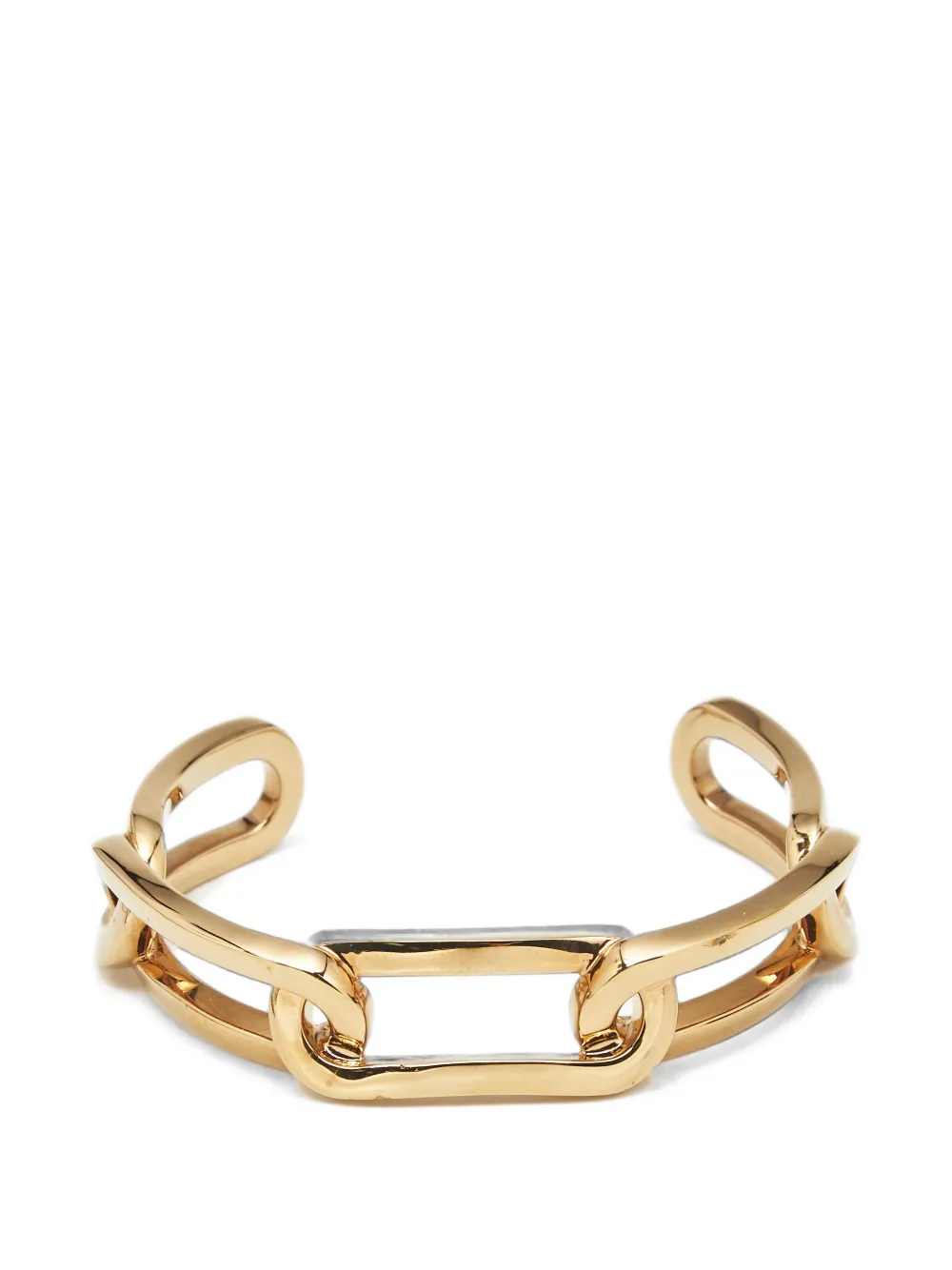 Burberry Pre-Owned chain-link cuff bracelet - Gold