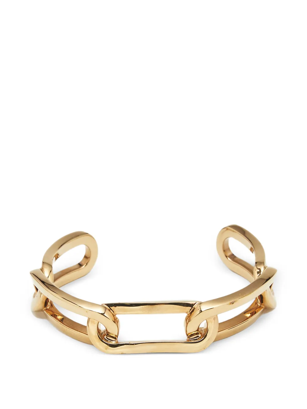 Burberry Pre-Owned chain-link cuff bracelet - Oro