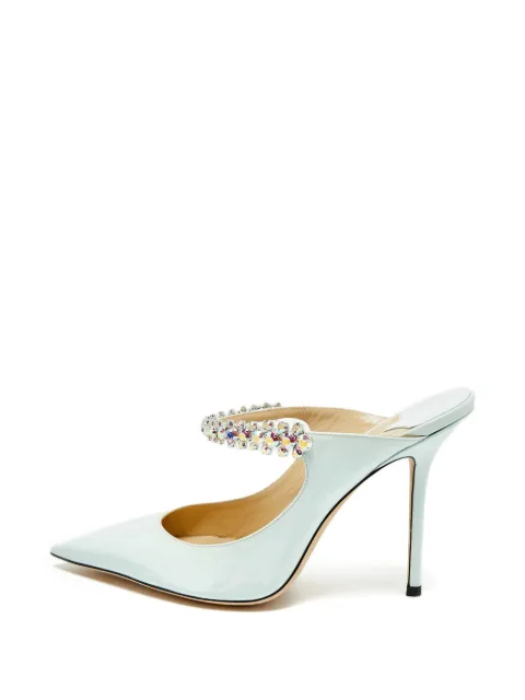 Jimmy Choo Pre-Owned Bing crystal-embellished mules