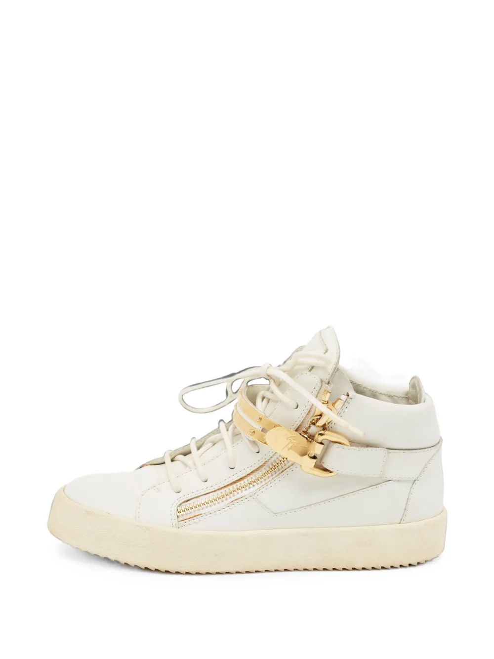 Giuseppe Zanotti Vintage Coby buckle-strap sneakers - Weiß