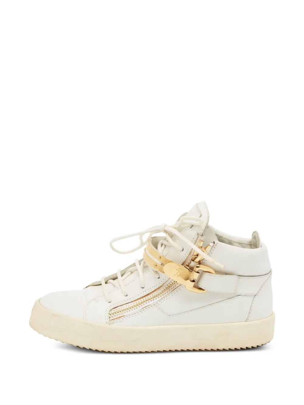 Giuseppe Zanotti Vintage Coby buckle-strap sneakers - Weiß