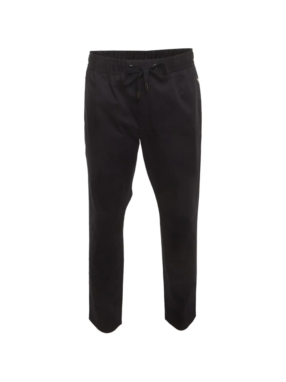 Dolce & Gabbana Pre-Owned logo-plaque track pants - Blau