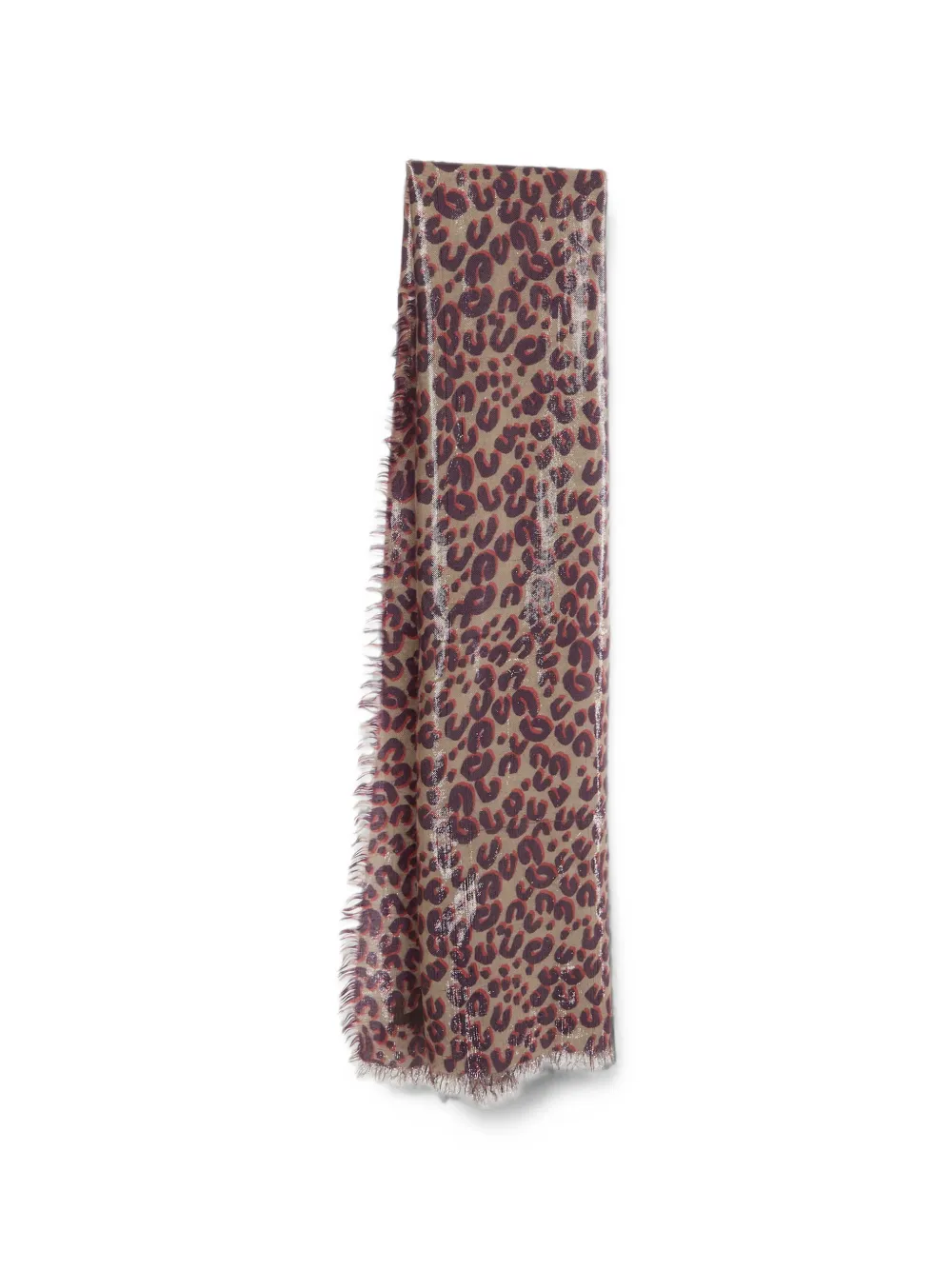 Louis Vuitton Pre-Owned x Stephen Sprouse leopard-print Stephen Sprouse scarf - Nude