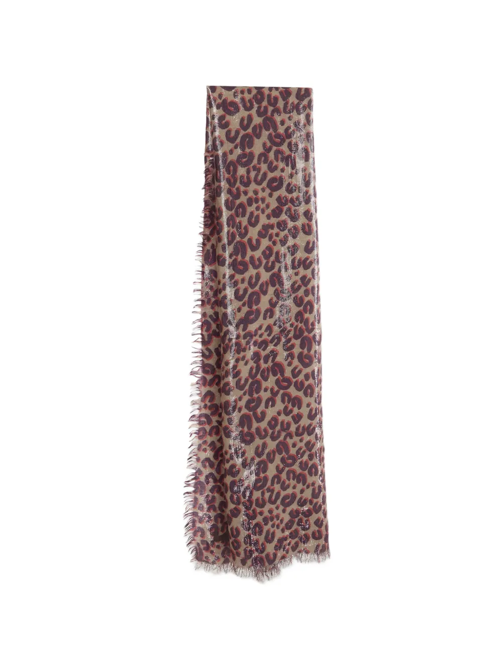 Louis Vuitton Pre-Owned x Stephen Sprouse leopard-print Stephen Sprouse scarf - Toni neutri