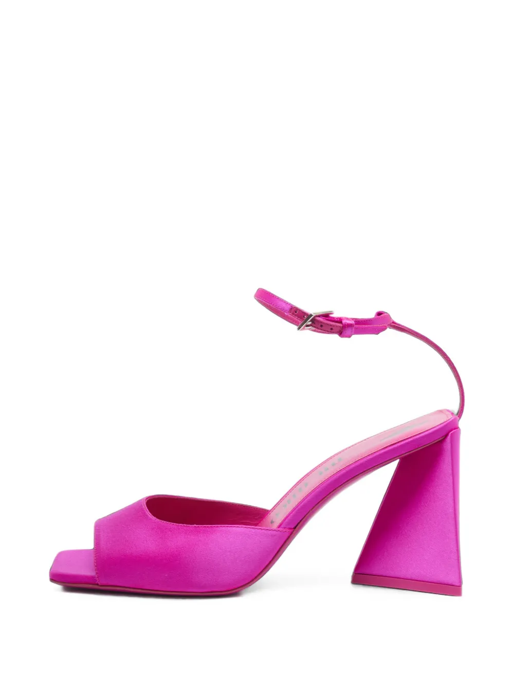 The Attico Piper pyramid-heel sandals - Rosa