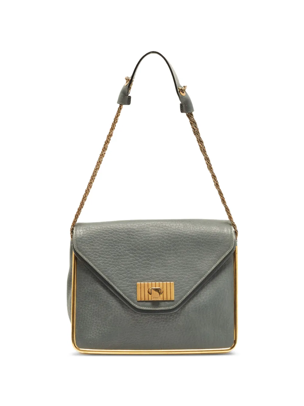 Chloé Pre-Owned Borsa a spalla Sally media - Blu