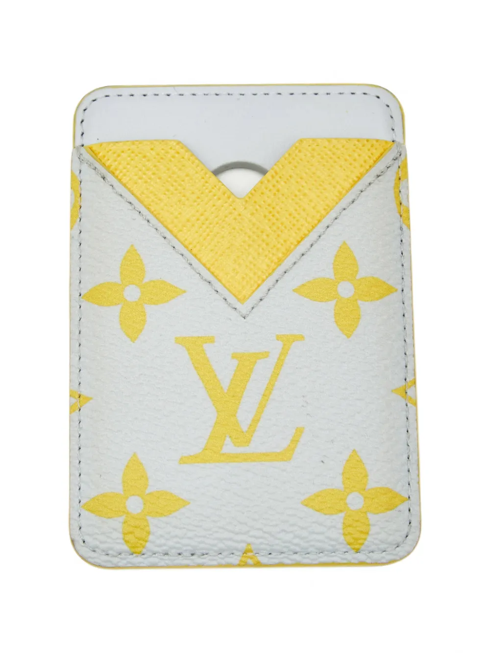 Louis Vuitton Pre-Owned 2025 Magnetic Monogram Glow card holder - Weiß