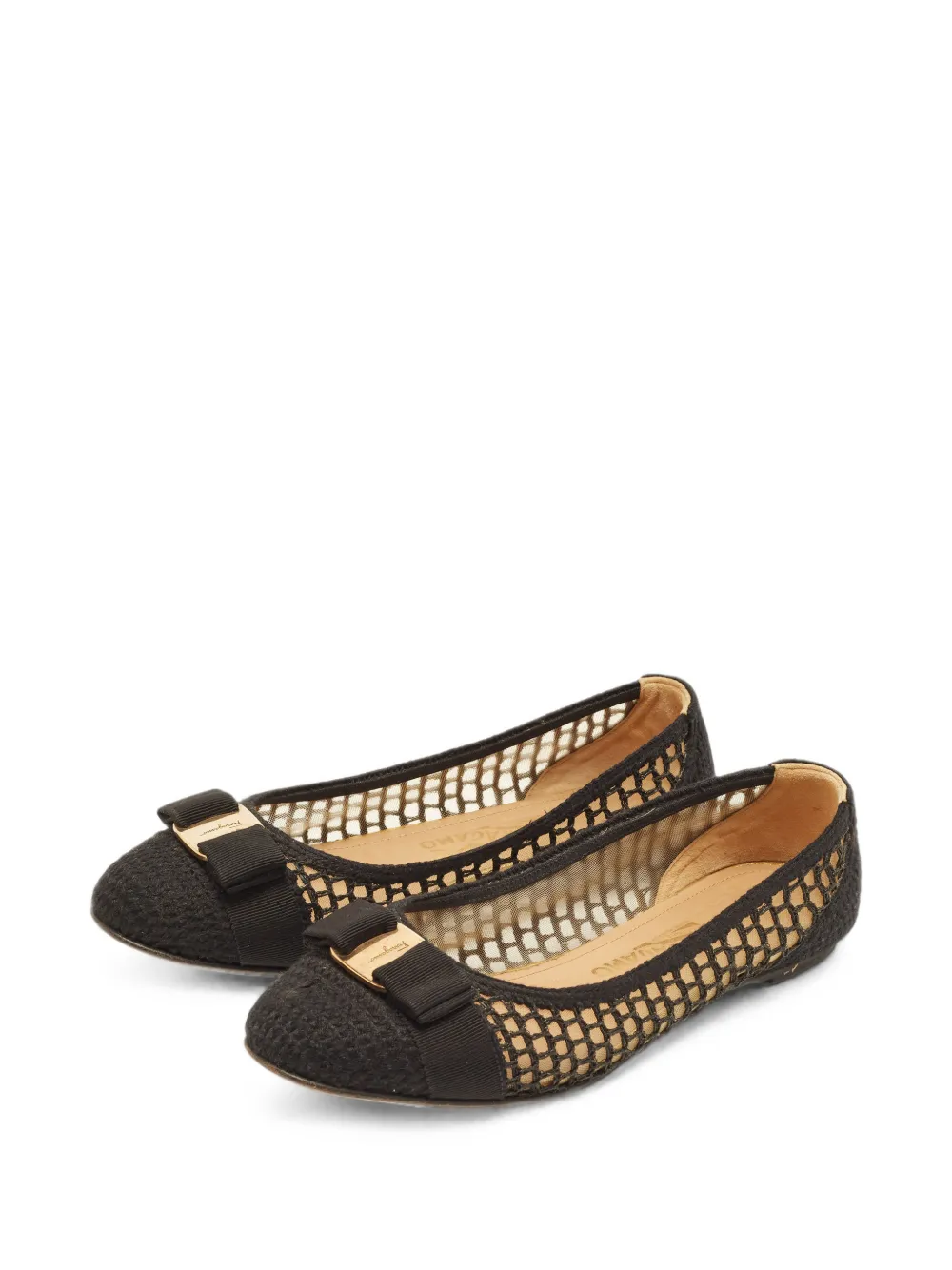 Ferragamo Pre-Owned Varina ballet flats - Schwarz