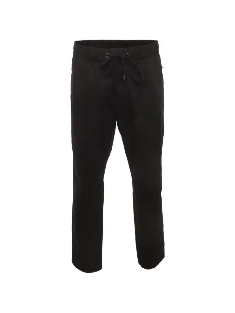 Dolce & Gabbana Pre-Owned logo-plaque drawstring trousers