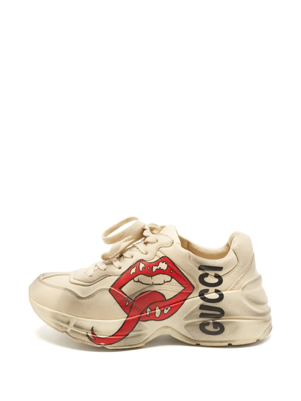 Gucci Pre-Owned Sneakers Rhyton - Toni neutri