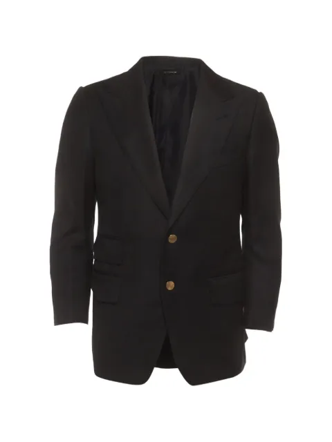 Tom Ford Vintage peak-lapel button-fastening blazer