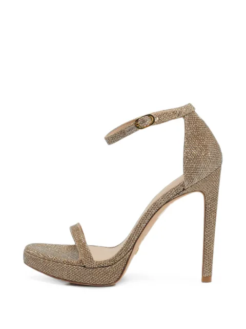 Stuart Weitzman Nudist Sandalen mit Plateau