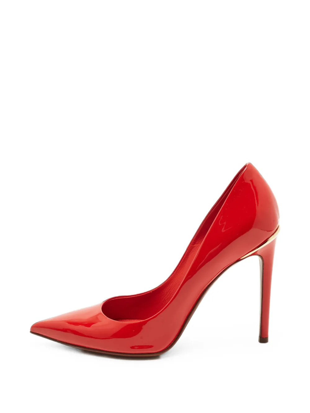 Louis Vuitton Pre-Owned Eyeline pointed-toe pumps - Rot