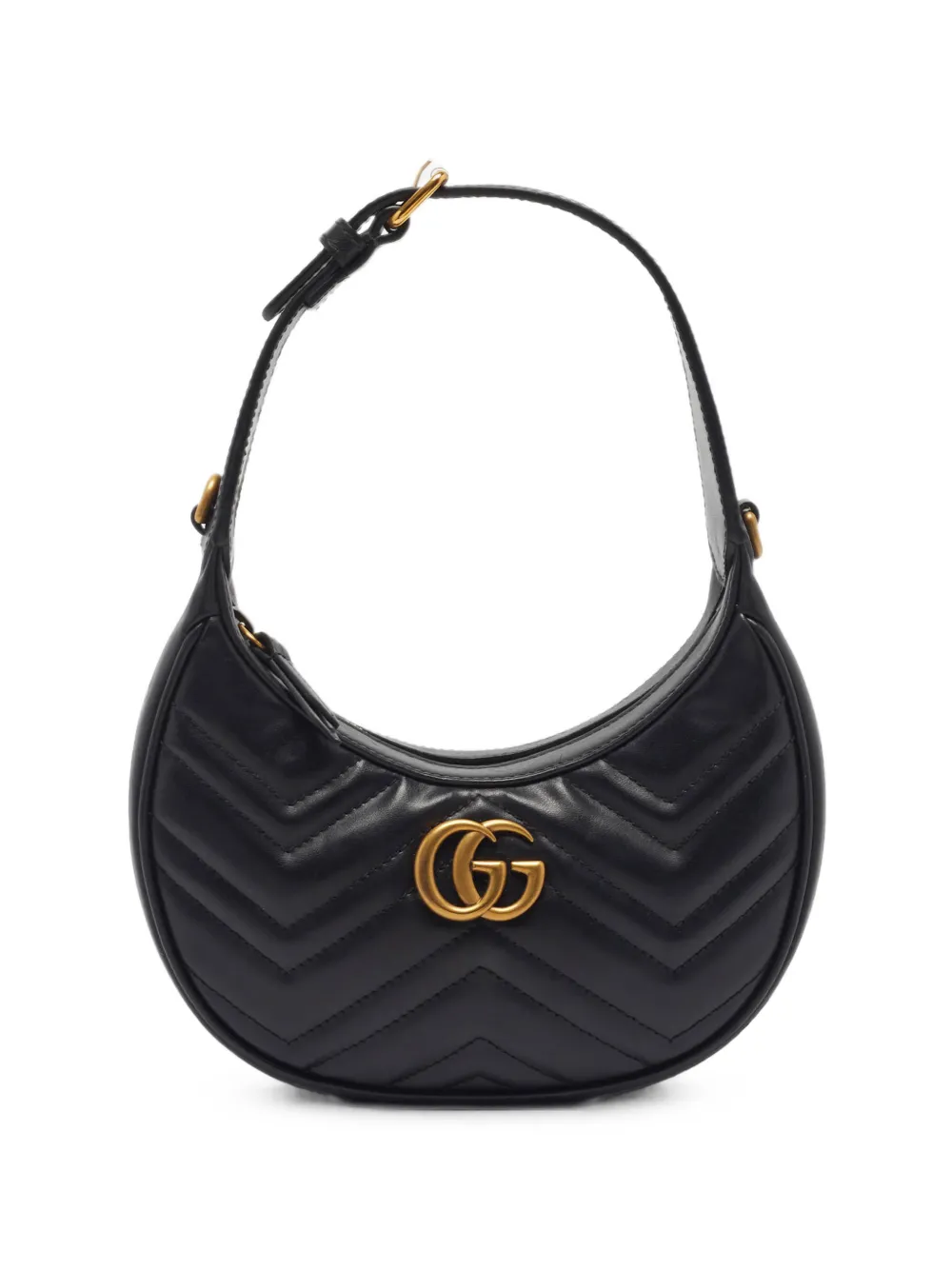 Gucci Pre-Owned GG Marmont Schultertasche - Schwarz