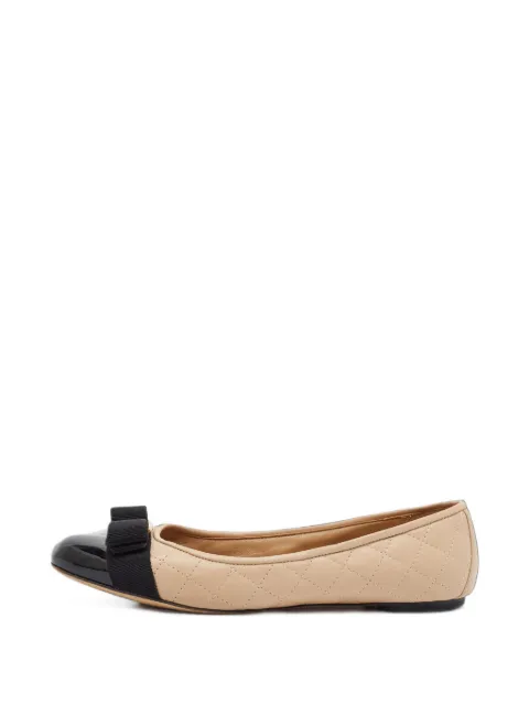 Ferragamo Pre-Owned Varina Vara bow ballet flats