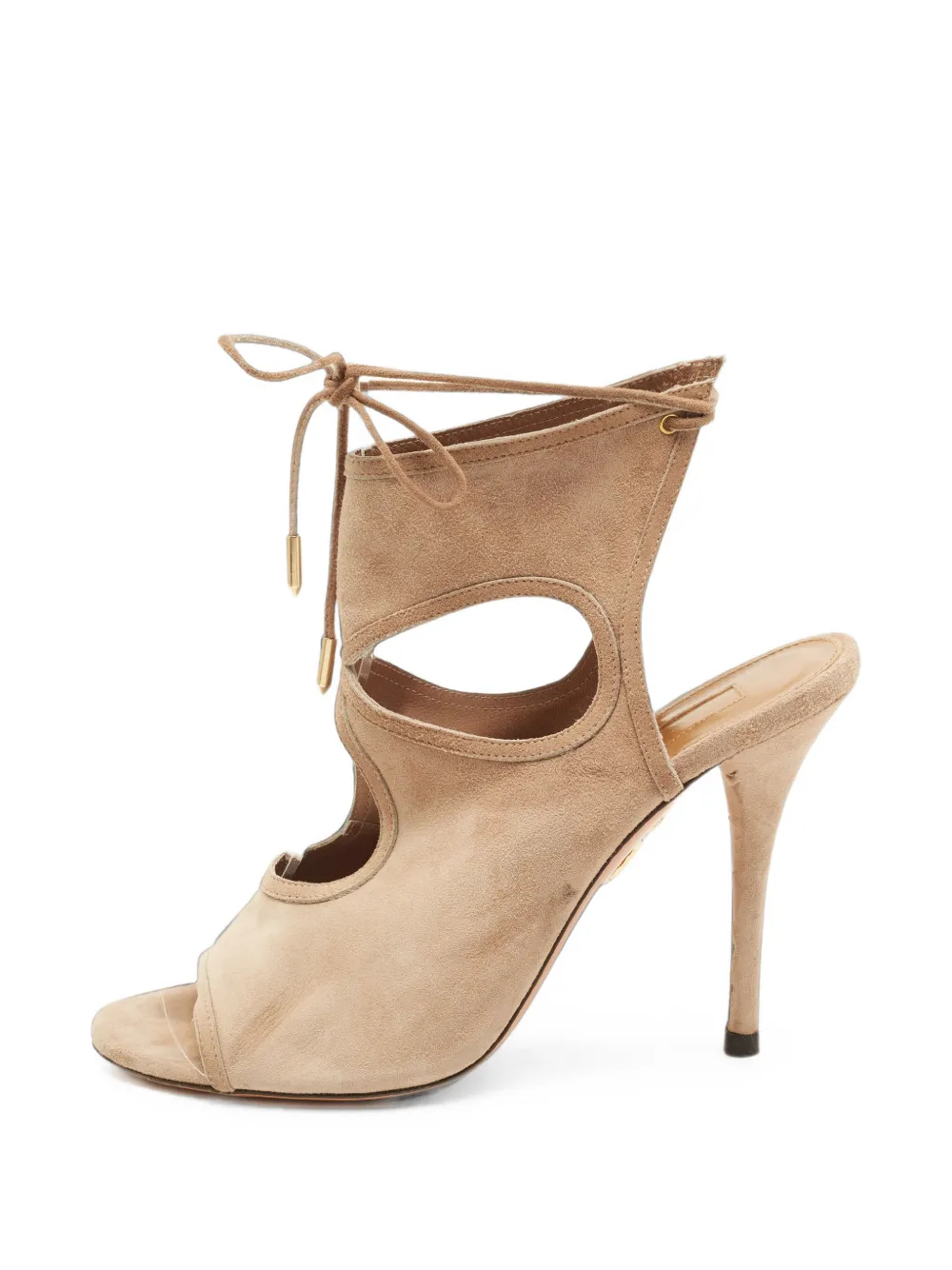 Aquazzura Sexy Thing cutout sandals - Toni neutri