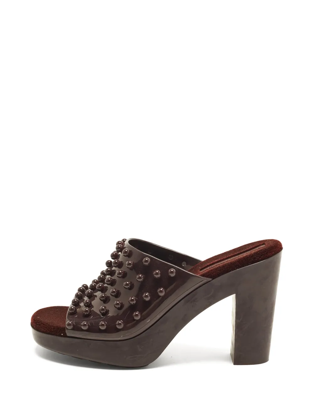 Bottega Veneta Pre-Owned Gleam open-toe sandals - Marrone