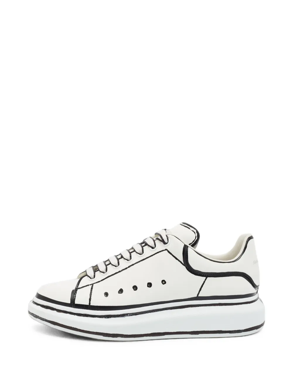 Alexander McQueen Pre-Owned lace-up sneakers - Weiß