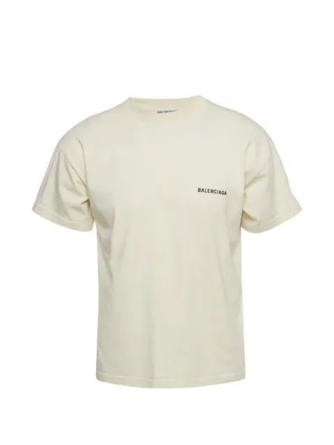 Balenciaga Pre-Owned logo-print T-shirt