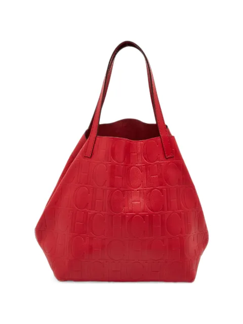 Carolina Herrera Vintage Matryoshka monogram tote bag