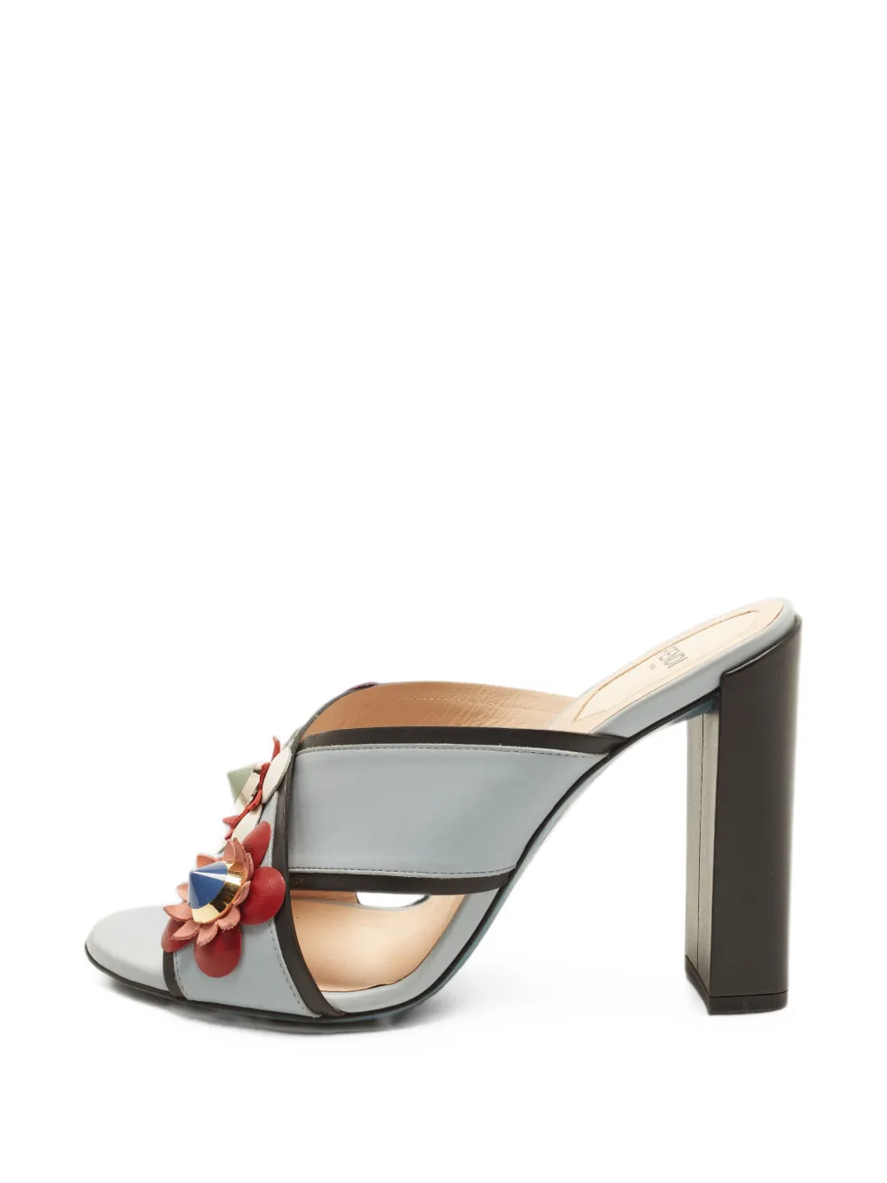 Fendi Pre-Owned Flowerland Sandalen - Blau