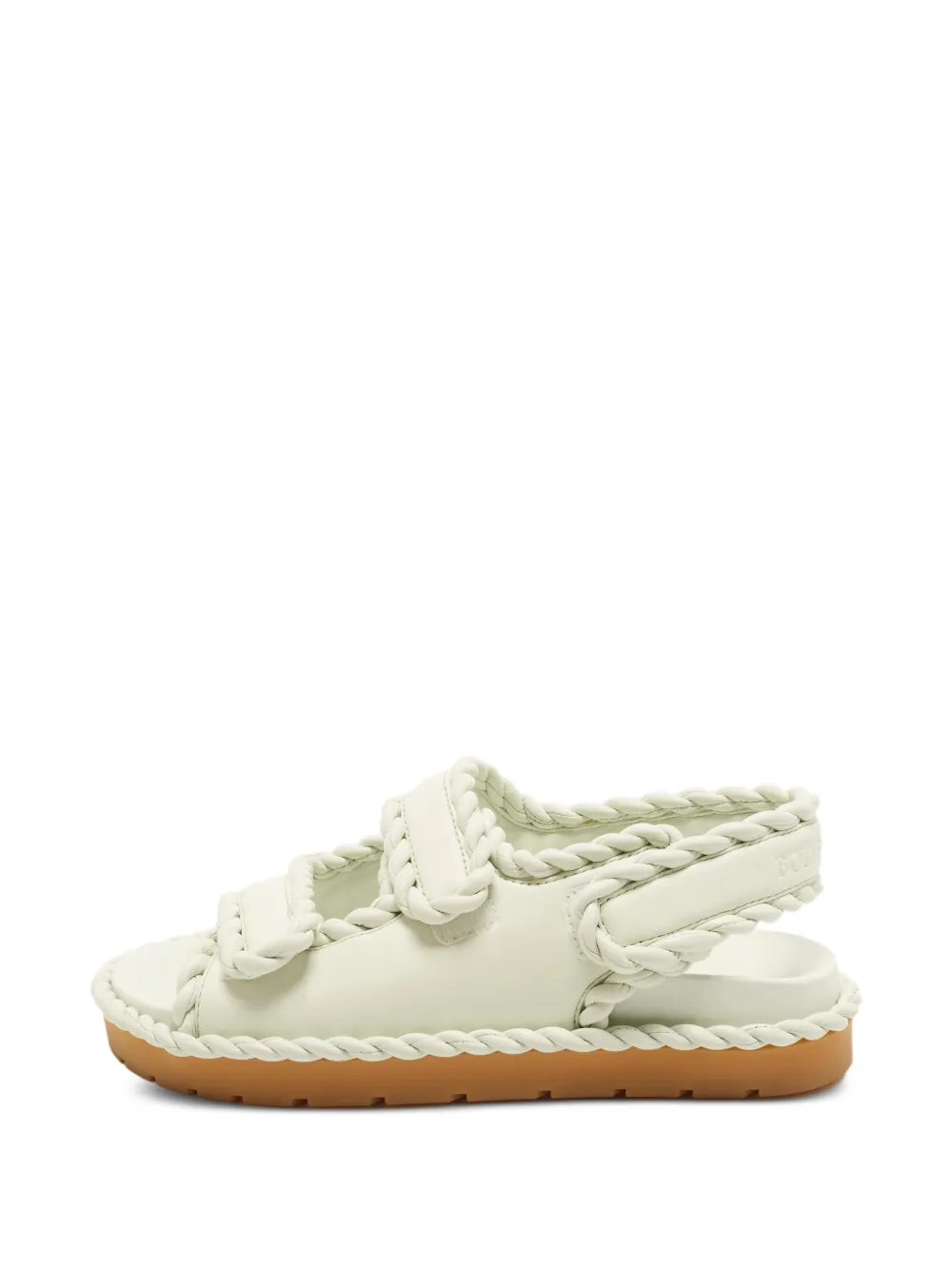 Bottega Veneta Pre-Owned Jack touch-strap sandals - Verde