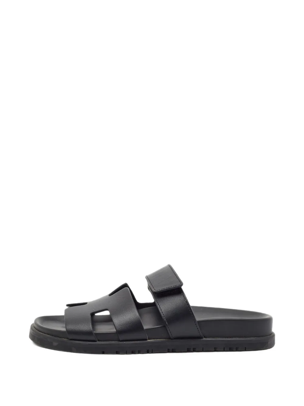 Hermès Pre-Owned Chypre touch-strap sandals - Schwarz