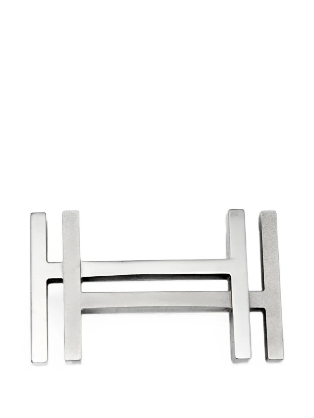 Hermès Pre-Owned H au Carré Gürtelschnalle - Silber