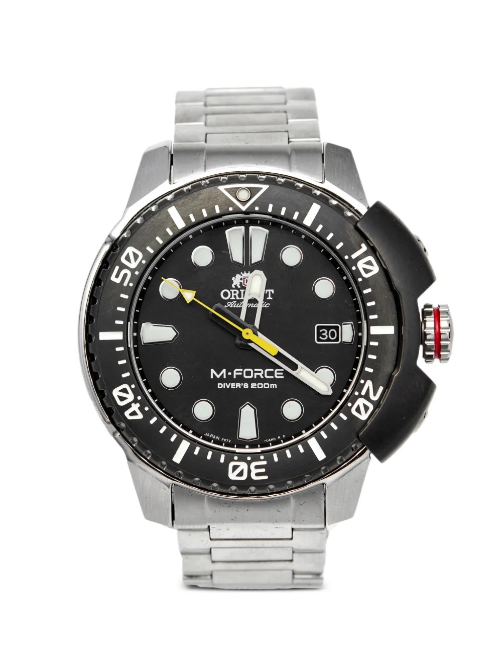 Orient M-Force 45mm watch | Black | Image 1
