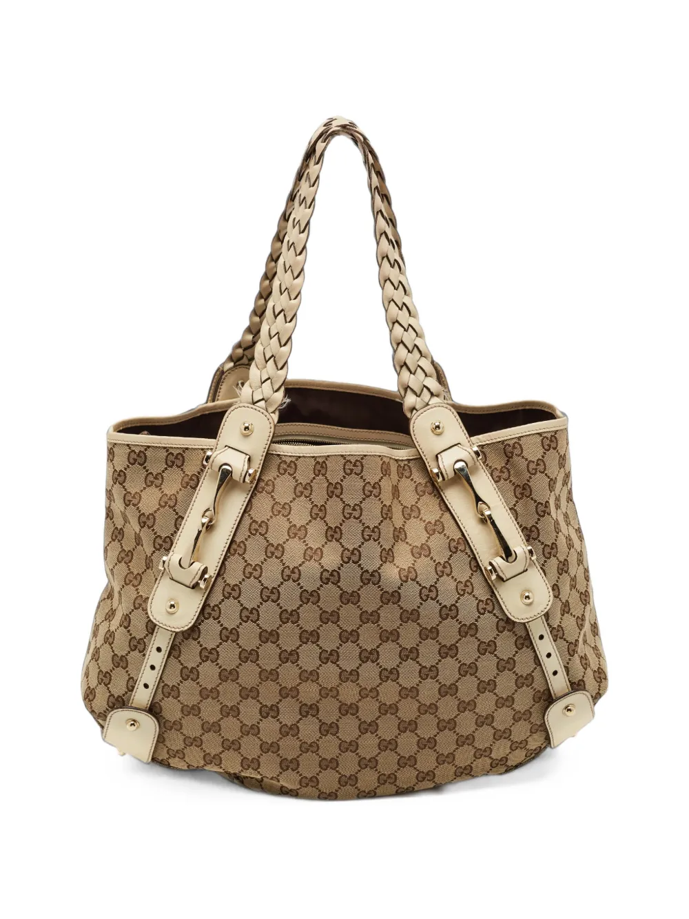 Gucci Pre-Owned Pelham GG Schultertasche - Nude